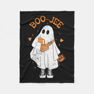 Spooky Season Cute Ghost Halloween Boujee Boo Jee Fleecefilt