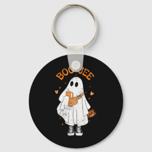 Spooky Season Cute Ghost Halloween Boujee Boo Jee Nyckelring