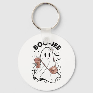 Spooky Season Cute Ghost Halloween Costume Boujee Nyckelring