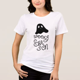 Spooky season cute ghost Tri-Blend Shirt  T