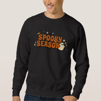 Spooky Season Fall & Halloween Lång Ärmad Tröja