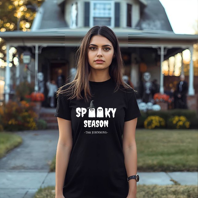 Spooky Season Ghost Shirt - Funny Halloween Tee (Skapare uppladdad)