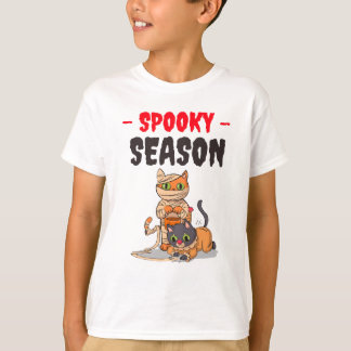 Spooky Season Halloween Cats T Shirt