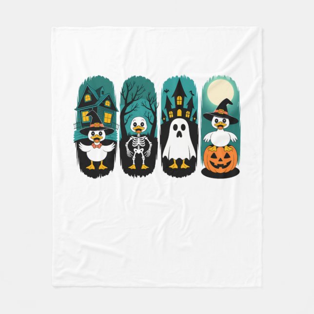 Spooky Season Halloween Fleecefilt (Framsidan)