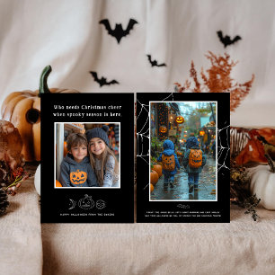 Spooky Season Halloween-fotokort