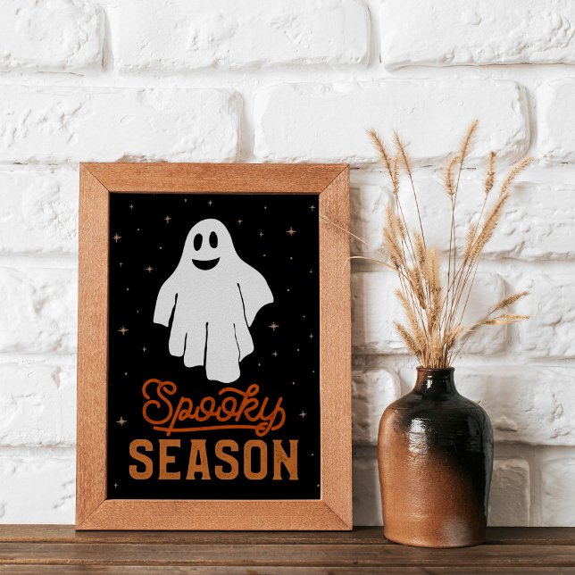 Spooky Season Halloween Ghost Poster (Skapare uppladdad)