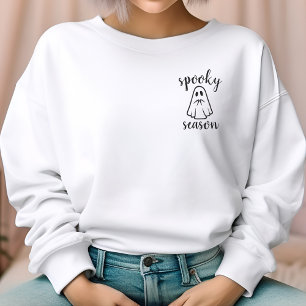 Spooky Season Halloween Ghost Sweatshirt for Women T Shirt