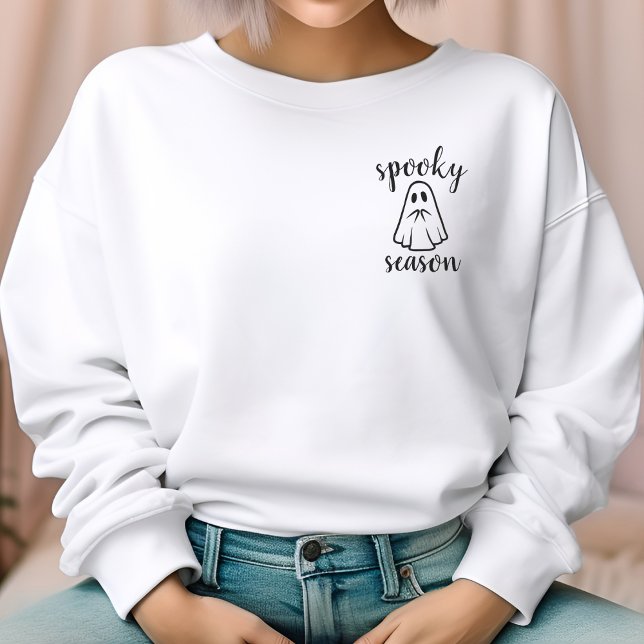 Spooky Season Halloween Ghost Sweatshirt for Women T Shirt (Skapare uppladdad)