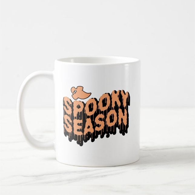 Spooky Season Halloween Kaffemugg (Vänster)