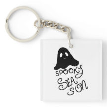 Spooky Season Halloween keychain gift