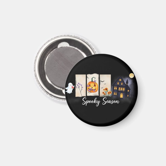 Spooky Season Halloween Magnet (Front/Back)