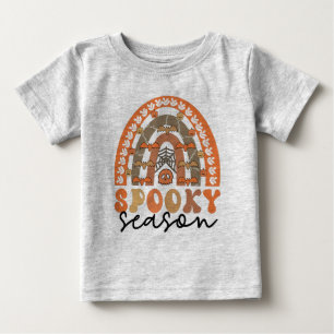 Spooky Season Halloween Rainbow Fall T Shirt