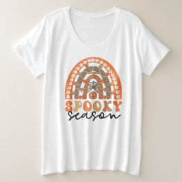 Spooky Season Halloween Rainbow Fall T Shirt