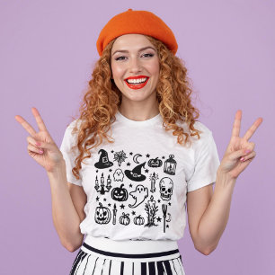 Spooky Season Halloween Spöken och Pumpkins T Shirt