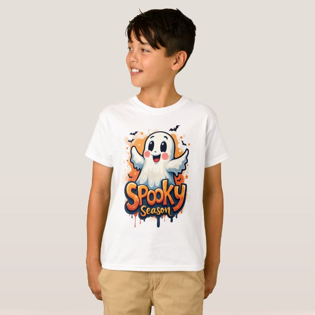 Spooky Season Halloween T Shirt (Hel framsida)