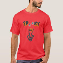 Spooky Season Halloween Tee: Pumpkin Patch Graphic