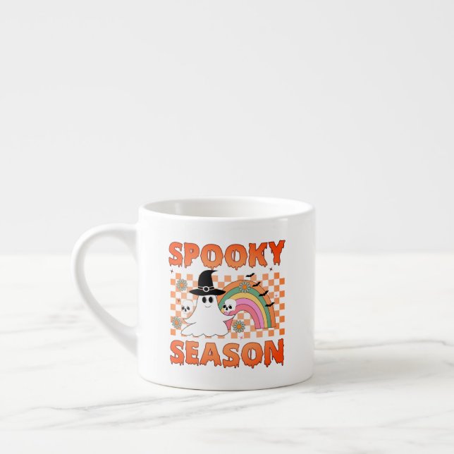 Spooky Season Halloween Vibes-45634 Espressomugg (Vänster)