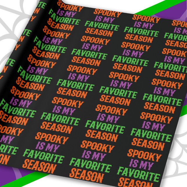Spooky Season Happy halloween Funny Halloween Presentpapper (Skapare uppladdad)