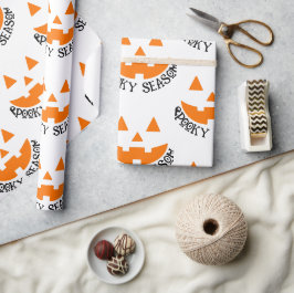 Spooky Season & Jack o lantern Halloween Presentpapper