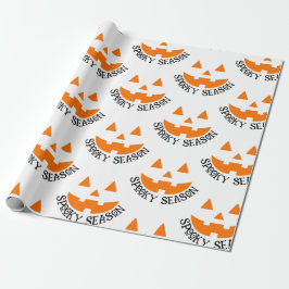 Spooky Season & Jack o lantern Halloween Presentpapper