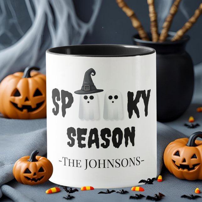 Spooky Season Mugg - Ghost Halloween Coffee Kopp (Skapare uppladdad)
