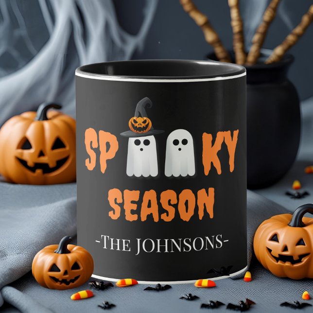 Spooky Season Mugg - Ghost Halloween Coffee Kopp (Skapare uppladdad)