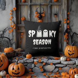 Spooky Season Pillow - Modern Halloween Decor Kudde