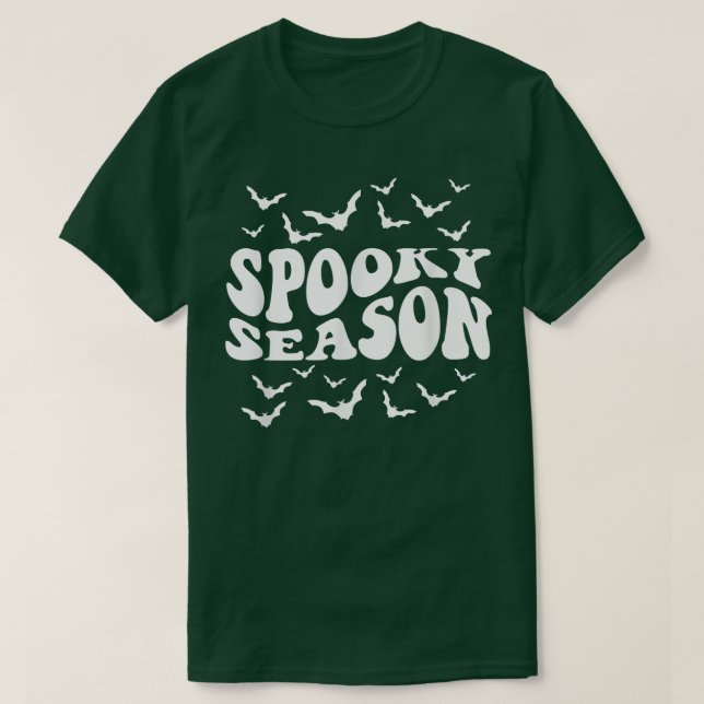 Spooky Season - Scary Bat Lover Sky Kittens Hallow T Shirt (Design framsida)