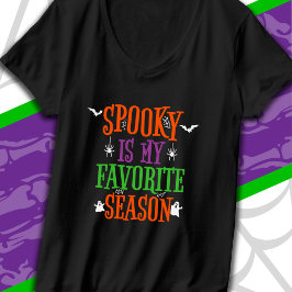 Spooky Season Spöken Fladdermus Spiders Happy hall T Shirt