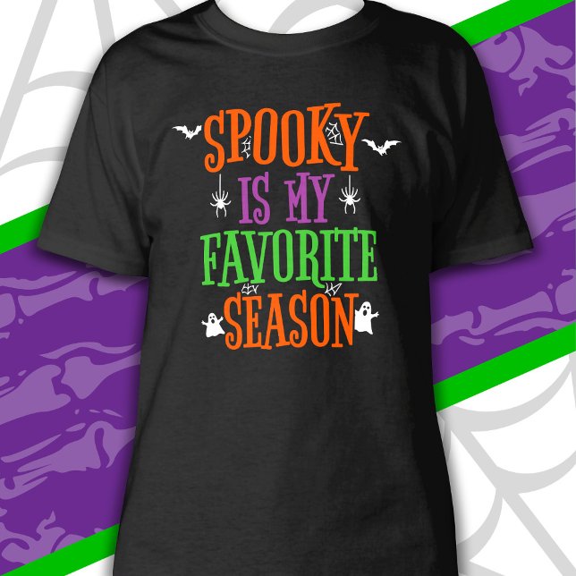 Spooky Season Spöken Fladdermus Spiders Happy hall T Shirt (Skapare uppladdad)