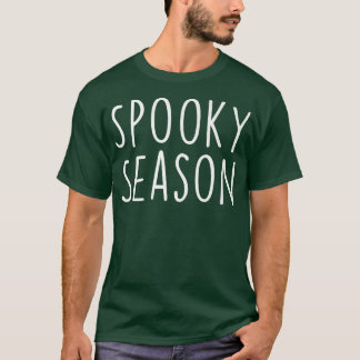 Spooky Season Spooky Vibes Happy halloween Boo Hal T Shirt