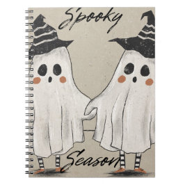 Spooky Season Squad Spiral Photo Notebook Anteckningsbok