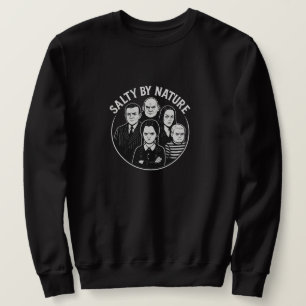 "Spooky Season" Sweater (Addams Edition) Lång Ärmad Tröja