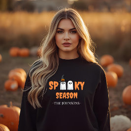 Spooky Season Sweatshirt - Modern Halloween-konfek T Shirt