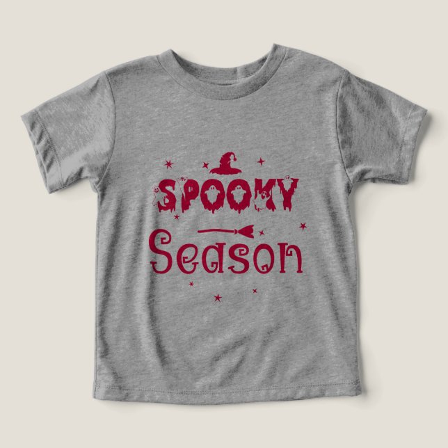 Spooky Season Witch Hat T Shirt (Design Framsida)