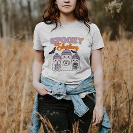 Spooky Shakes Kawaii Mysigt Fall T Shirt