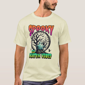 Spooky Skater Vibes T Shirt