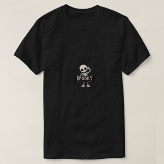 Spooky Skeleton Halloween Tees T Shirt