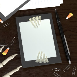 Spooky Skeleton Händer Creepy Post it Notes Post-it Block