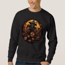 Spooky Skeleton Jack-O-Lantern Pumpkins Halloween