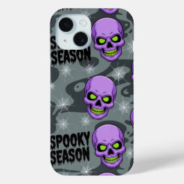Spooky Skeleton Skull Halloween iPhone/iPad-fall