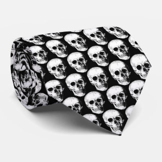 Spooky Skull Tie Slips