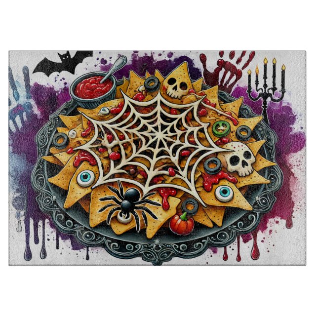Spooky Snack Art för Halloween-företeelser (Framsidan)