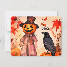 Spooky Snyggt - platta Helgdag Julkort
