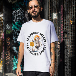 Spooky soccer halloween sport t shirt