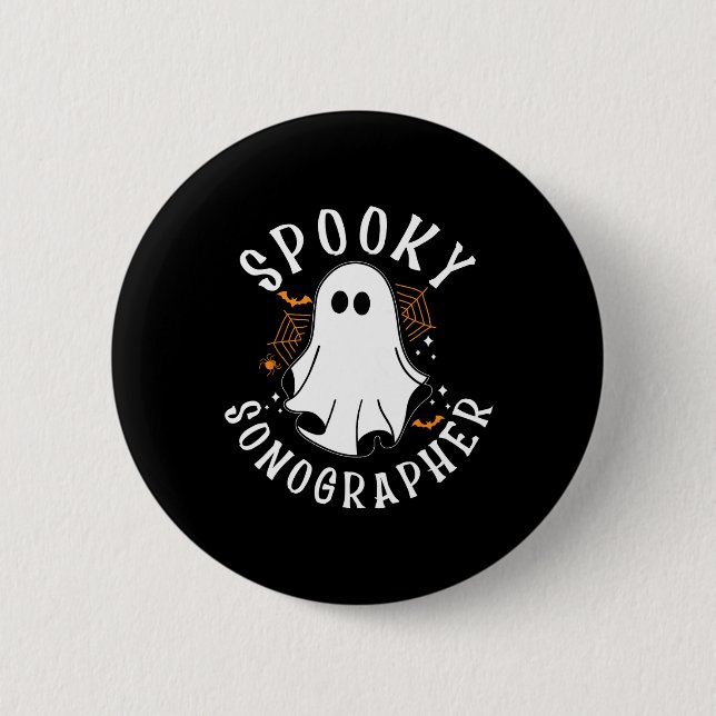 Spooky Sonographer Knapp (Framsida)