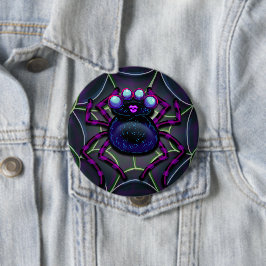 Spooky Spider Creepy Cute Knapp