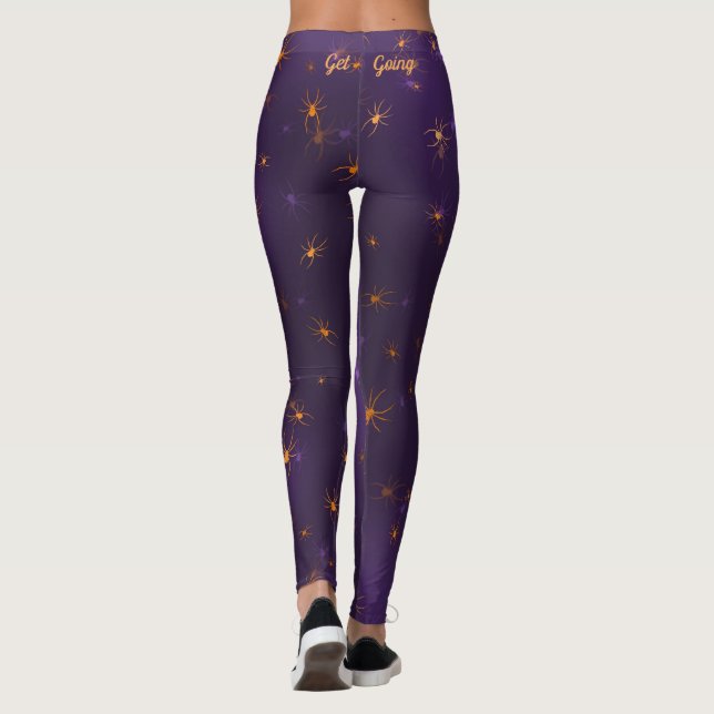 Spooky Spiders Leggings (Baksida)