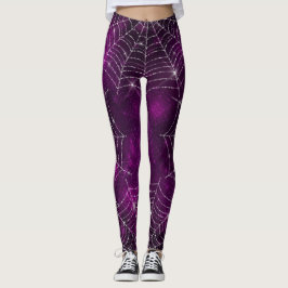Spooky Spindelnät Leggings