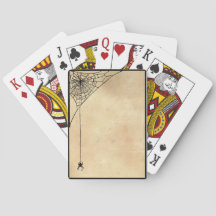 Spooky Spindelnät Parchment and Black